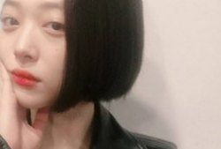 雪莉短发照片,雪莉演绎时尚短发造型