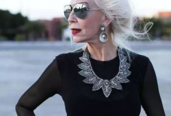 时尚老太太图片,岁月流转中的优雅风采