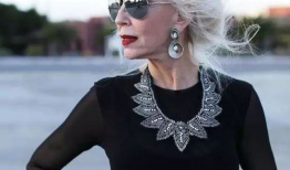 时尚老太太图片,岁月流转中的优雅风采