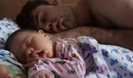 父子搞笑图片,搞笑图片里的温馨日常